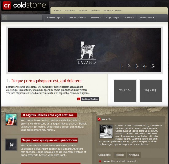 coldstone-wordpress-theme