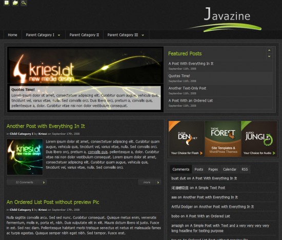 javazine-wordpress-theme