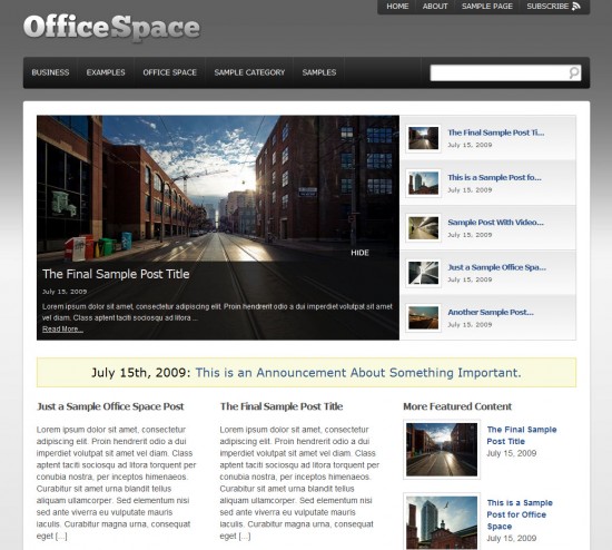 office-space-wordpress-theme